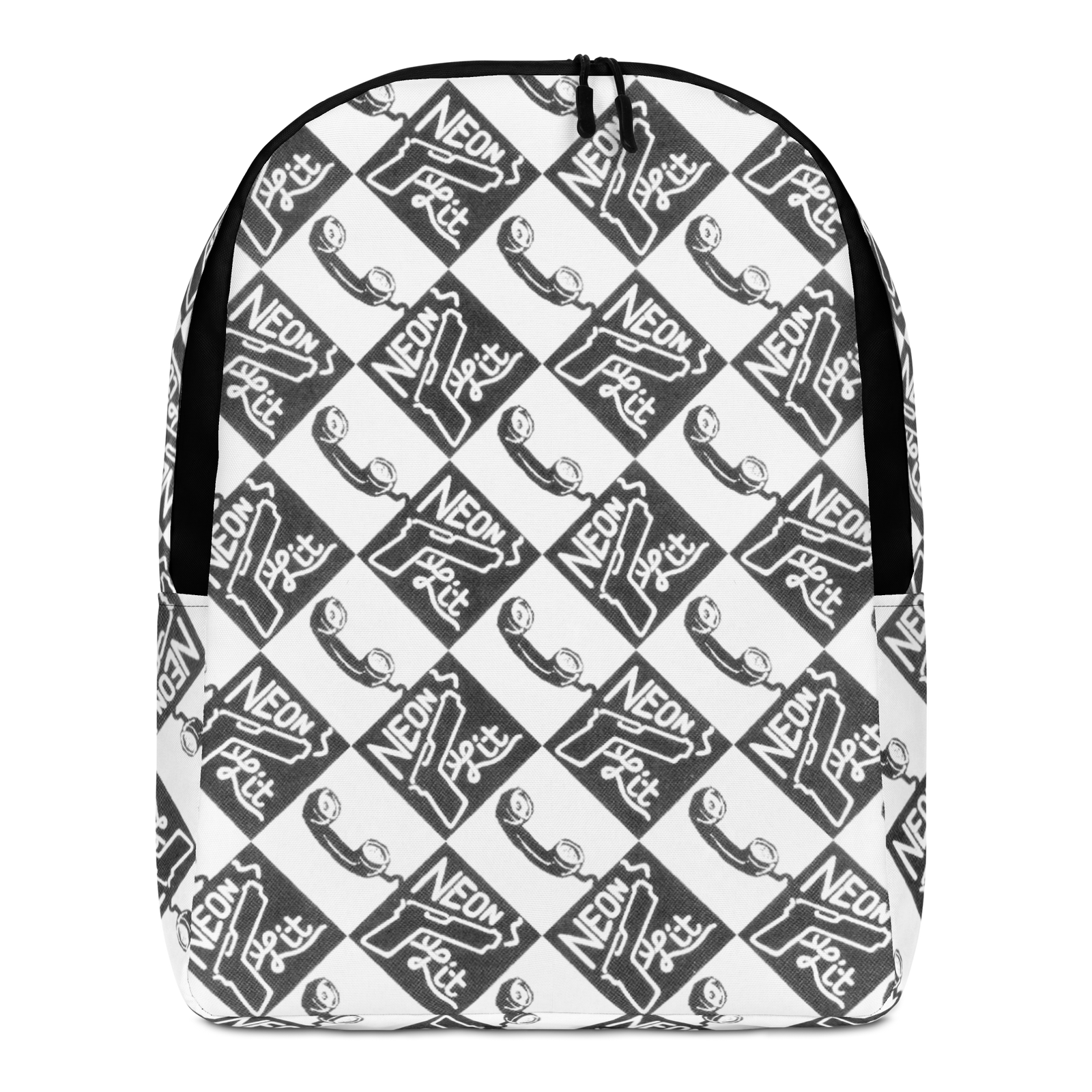 Neon Lit Checkmate Backpack