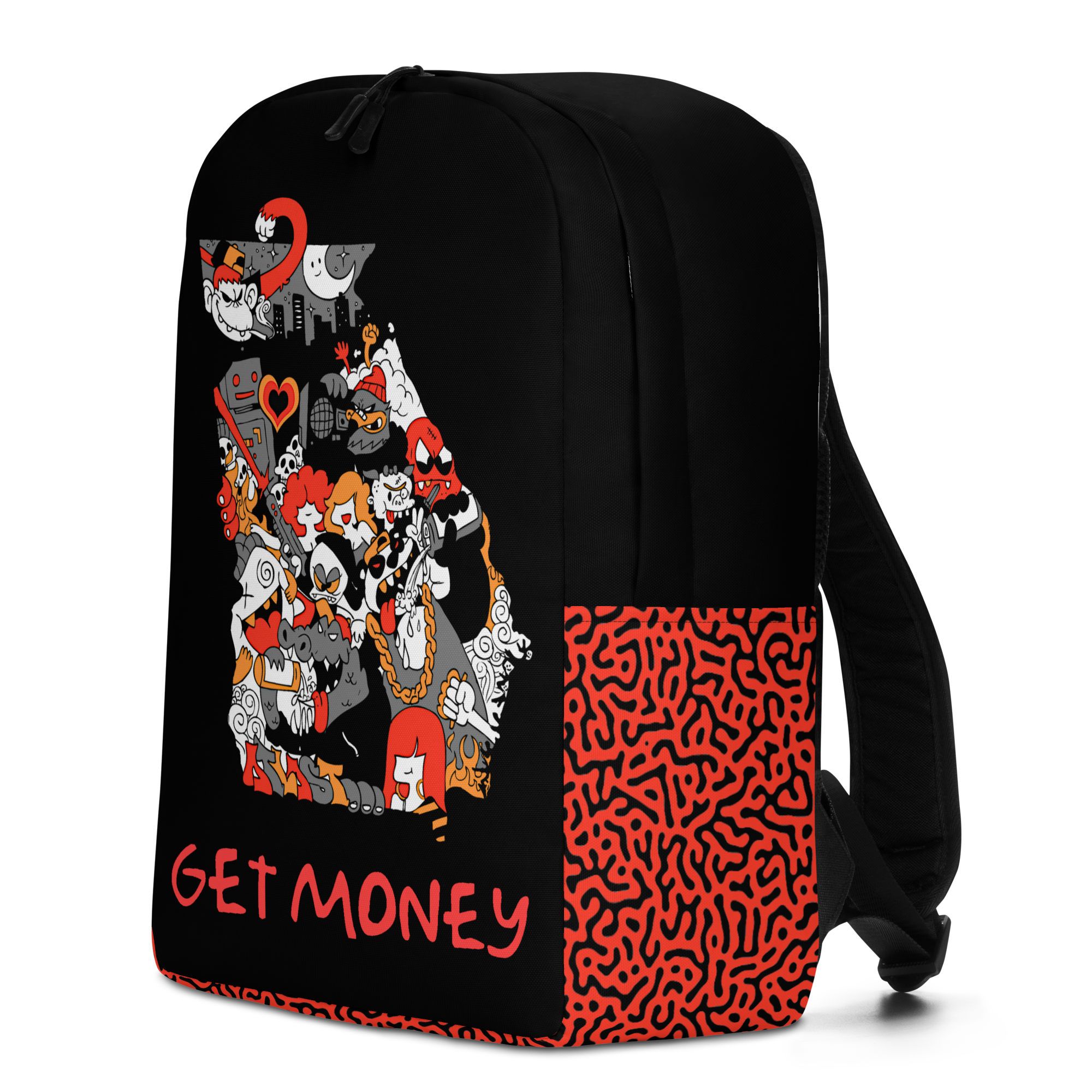 GA &quot;Get Money&quot; Menagerie Pouch Backpack