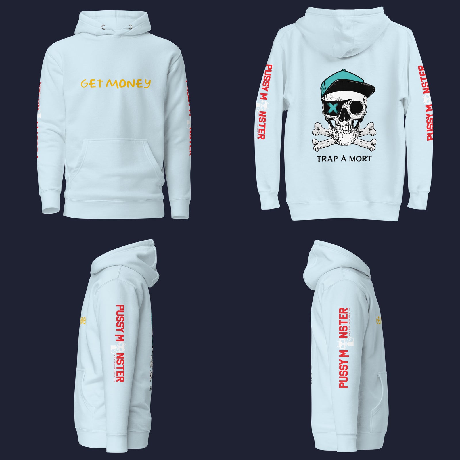 Get Money X Trap-A-Mort Unisex Hoodie