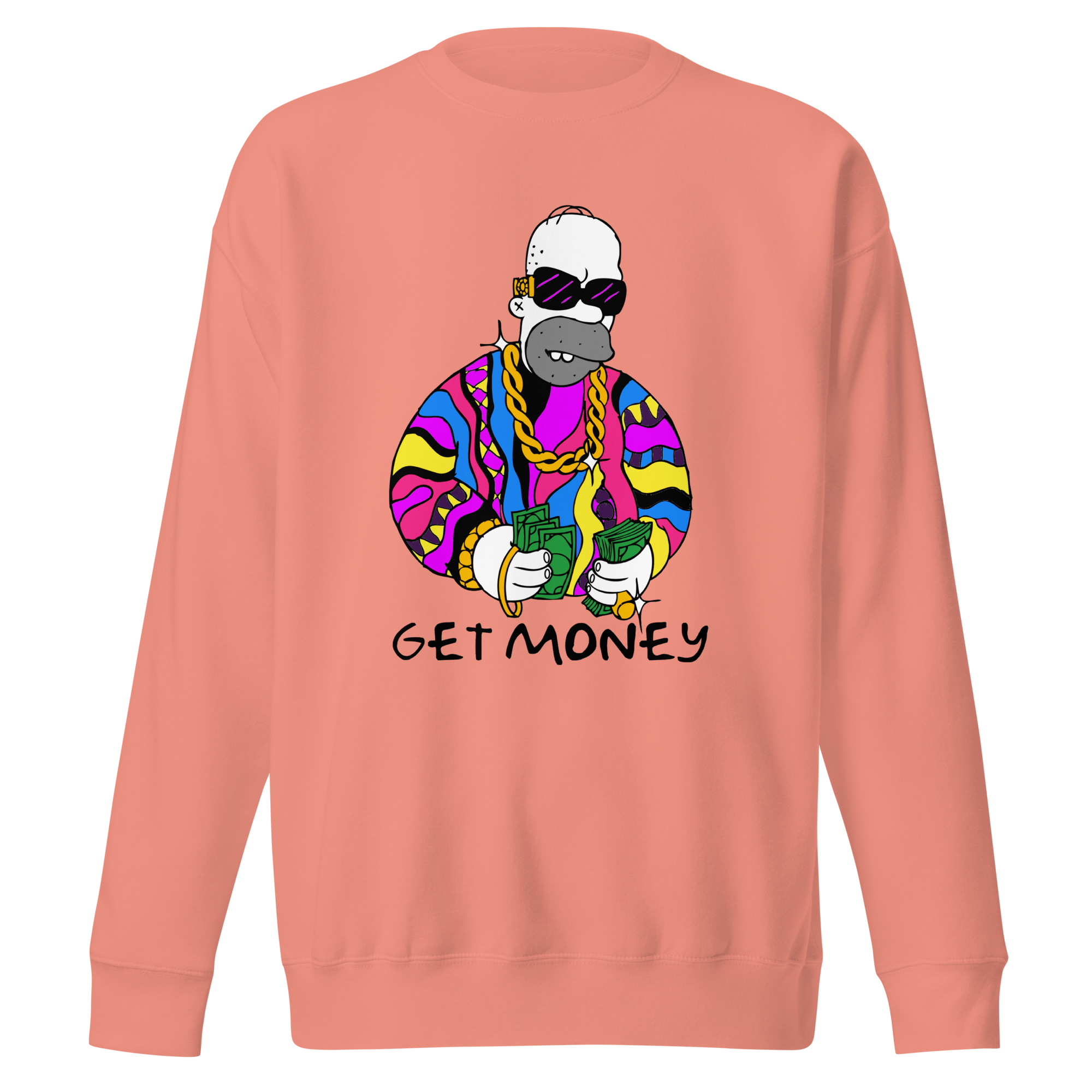 Rich Homer Quan x Get Money Unisex Premium Sweatshirt